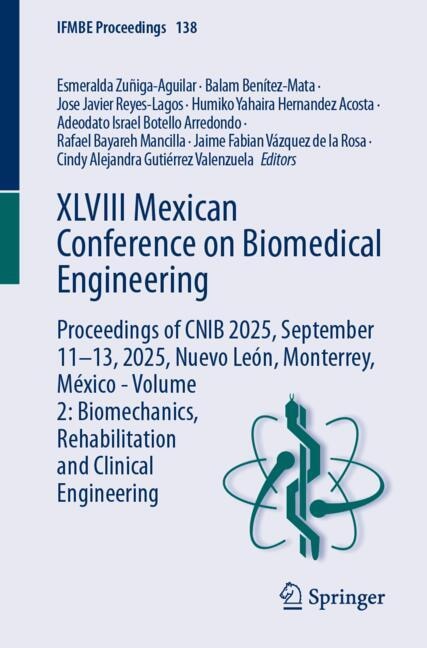 Couverture_XLVIII Mexican Conference on Biomedical Engineering