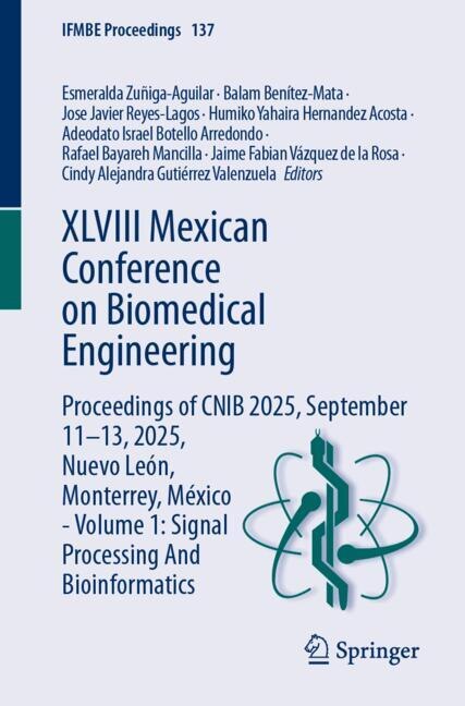 Couverture_XLVIII Mexican Conference on Biomedical Engineering