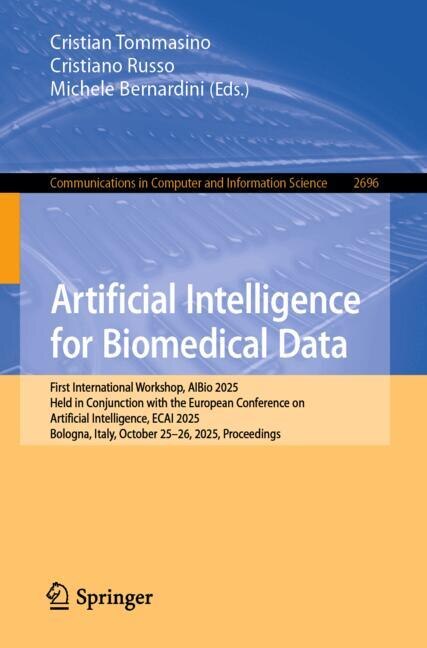 Couverture_Artificial Intelligence for Biomedical Data