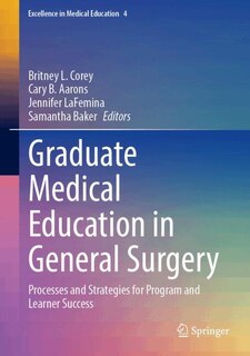 Couverture_Graduate Medical Education in General Surgery