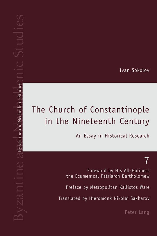 Couverture_The Church of Constantinople in the Nineteenth Century