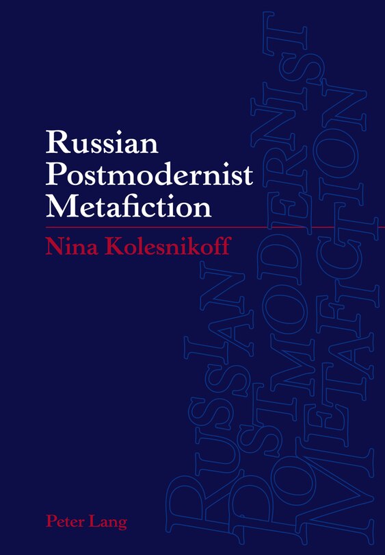 Front cover_Russian Postmodernist Metafiction