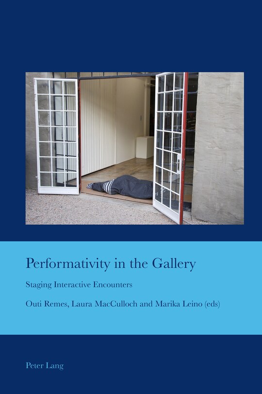 Front cover_Performativity in the Gallery