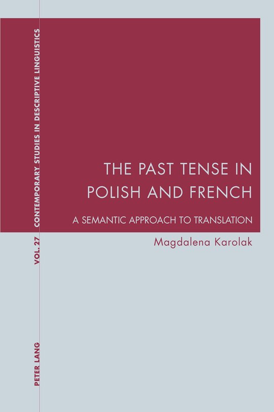 Front cover_The Past Tense in Polish and French
