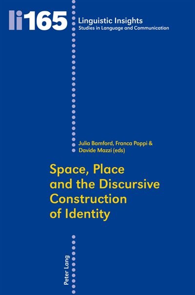 Couverture_Space, Place and the Discursive Construction of Identity