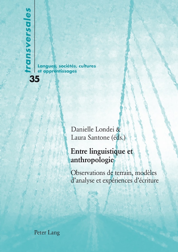 Front cover_Entre linguistique et anthropologie