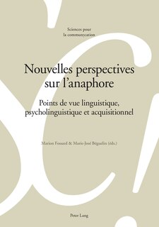 Couverture_Nouvelles perspectives sur l'anaphore