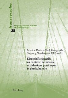 Front cover_Dispositifs �ducatifs en contexte mondialis� et didactique plurilingue et pluriculturelle