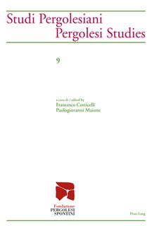 Couverture_Studi Pergolesiani / Pergolesi Studies