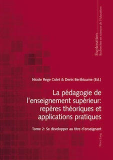 Couverture_La pédagogie de l'enseignement supérieur : repères théoriques et applications pratiques