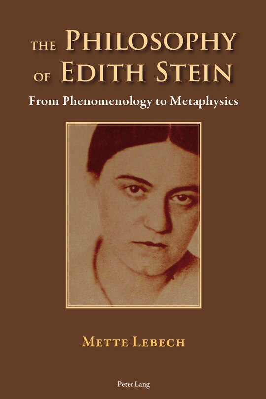 Couverture_The Philosophy of Edith Stein