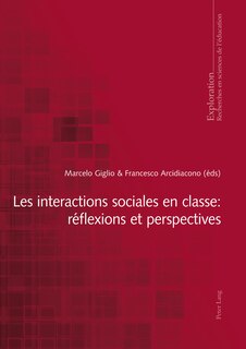 Couverture_Les interactions sociales en classe : réflexions et perspectives