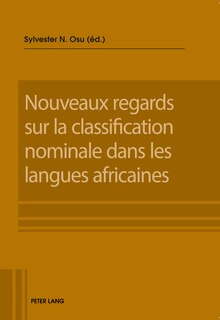 Front cover_Nouveaux regards sur la classification nominale dans les langues africaines