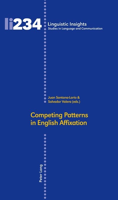 Couverture_Competing Patterns in English Affixation