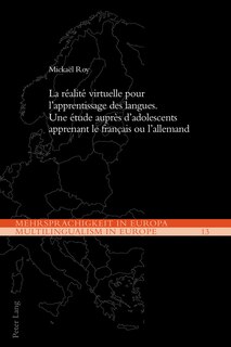 Couverture_La r�alit� virtuelle pour l'apprentissage des langues