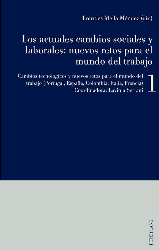 Couverture_Los actuales cambios sociales y laborales: nuevos retos para el mundo del trabajo