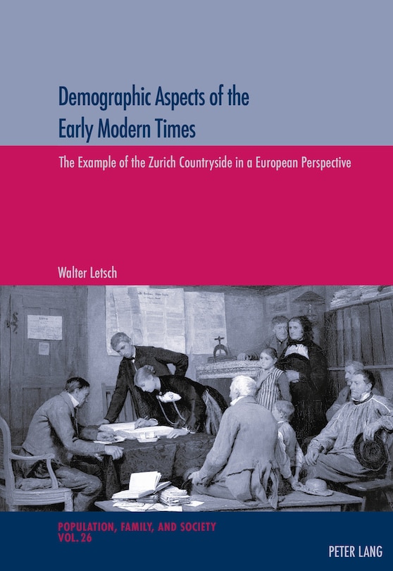 Front cover_Demographic Aspects of the Early Modern Times