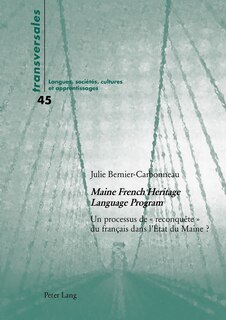 Couverture_« Maine French Heritage Language Program »