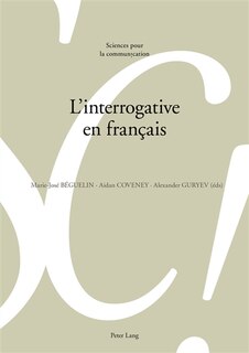Front cover_L'interrogative en fran�ais
