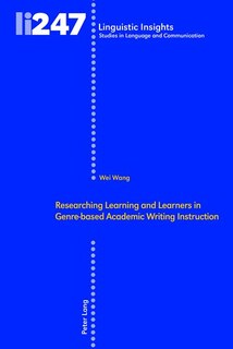 Couverture_Researching Learning and Learners in Genre-based Academic Writing Instruction