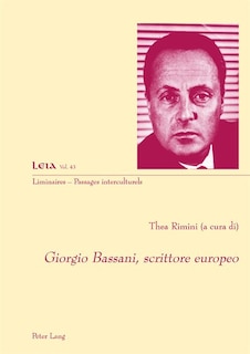 Couverture_Giorgio Bassani, scrittore europeo