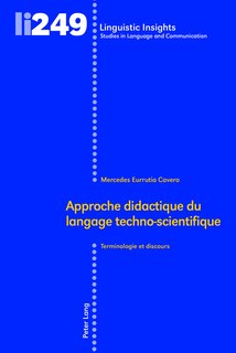 Front cover_Approche didactique du langage techno-scientifique