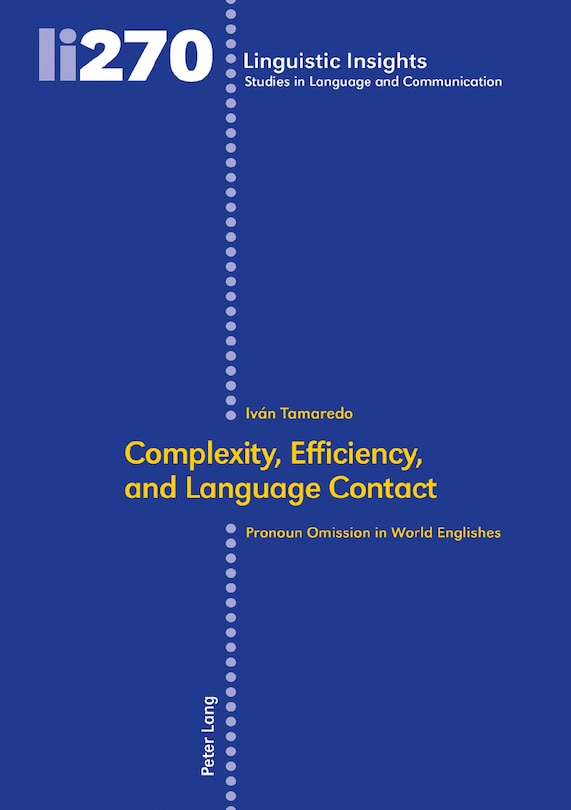 Front cover_Complexity, Efficiency, And Language Contact