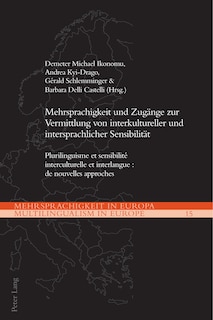 Front cover_Mehrsprachigkeit und Zugaenge zur Vermittlung von interkultureller und intersprachlicher Sensibilitaet