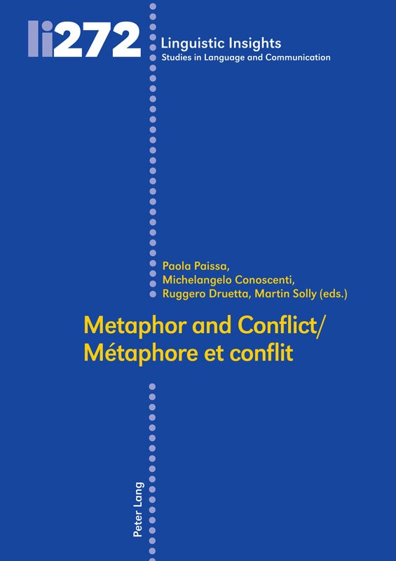 Couverture_Metaphor and conflict / Métaphore et conflit