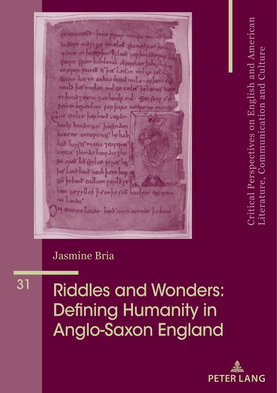 Front cover_Riddles and Wonders: Defining Humanity in Anglo-Saxon England