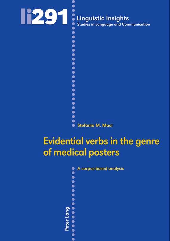 Front cover_Evidential verbs in the genre of medical posters