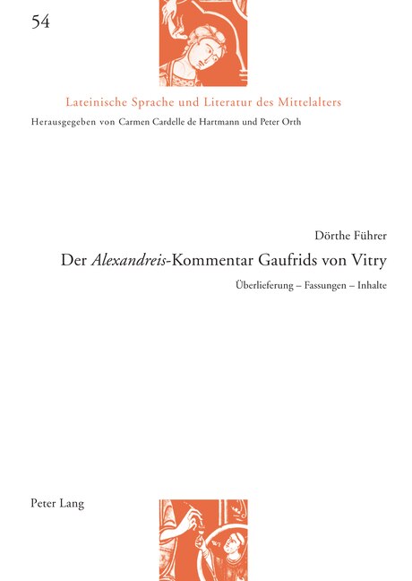 Couverture_Der «Alexandreis»-Kommentar Gaufrids von Vitry