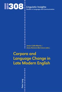 Front cover_Corpora and Language Change in Late Modern English