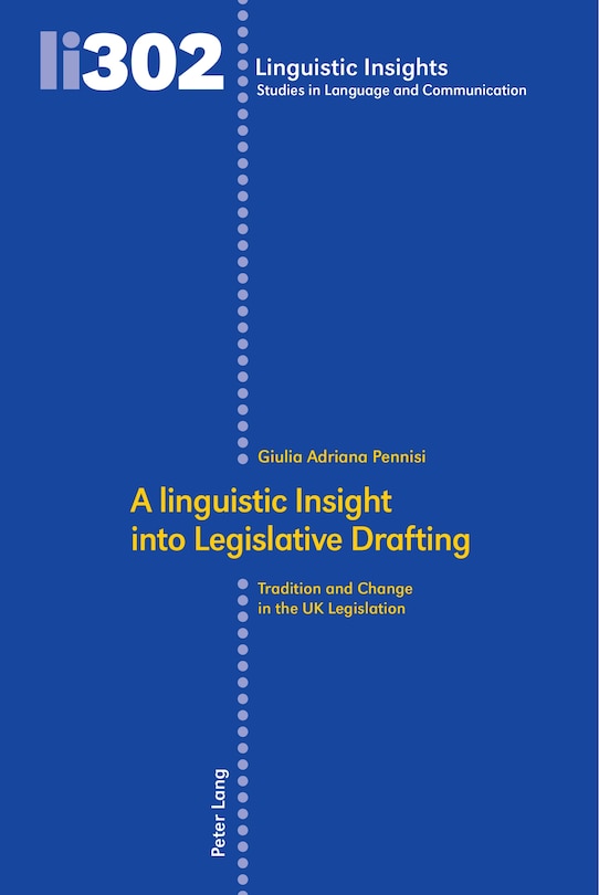 Front cover_A linguistic Insight into Legislative Drafting