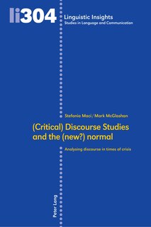 Couverture_(Critical) Discourse Studies and the (new?) normal