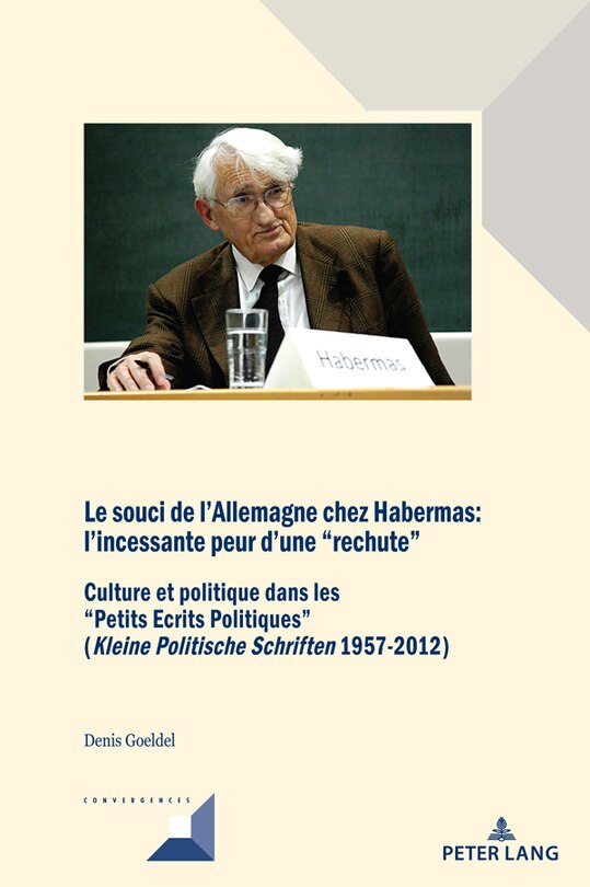 Front cover_Le souci de l'Allemagne chez Habermas: l'incessante peur d'une rechute