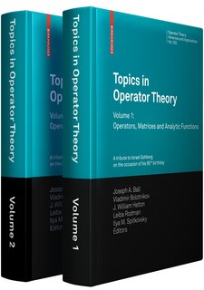 Front cover_Topics in Operator Theory