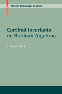 Couverture_Cardinal Invariants On Boolean Algebras