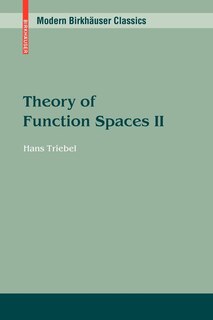 Couverture_Theory of Function Spaces II