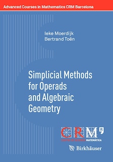 Front cover_Simplicial Methods for Operads and Algebraic Geometry