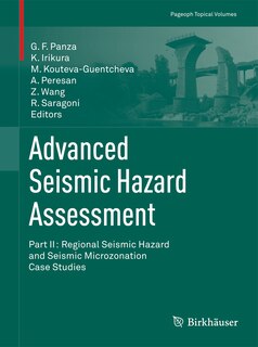 Front cover_Advanced Seismic Hazard Assessment
