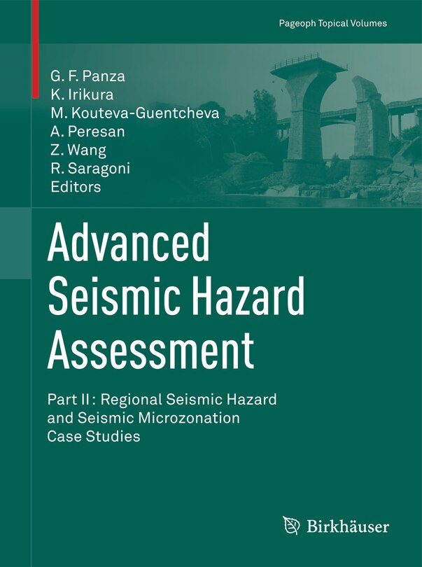 Front cover_Advanced Seismic Hazard Assessment