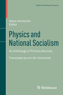 Couverture_Physics and National Socialism