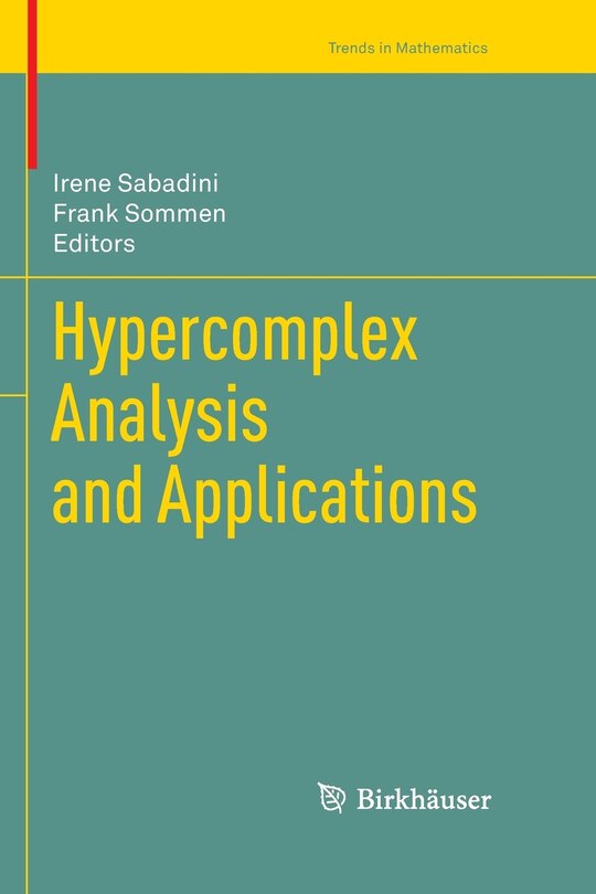 Front cover_Hypercomplex Analysis and Applications