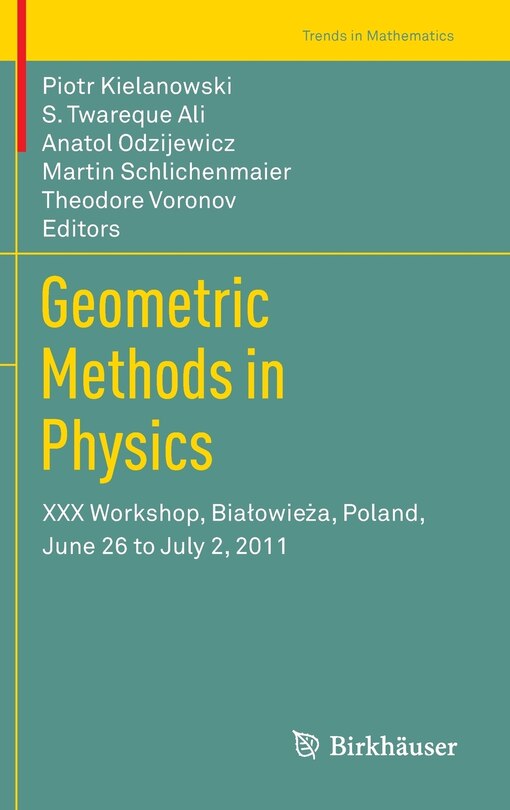 Front cover_Geometric Methods in Physics