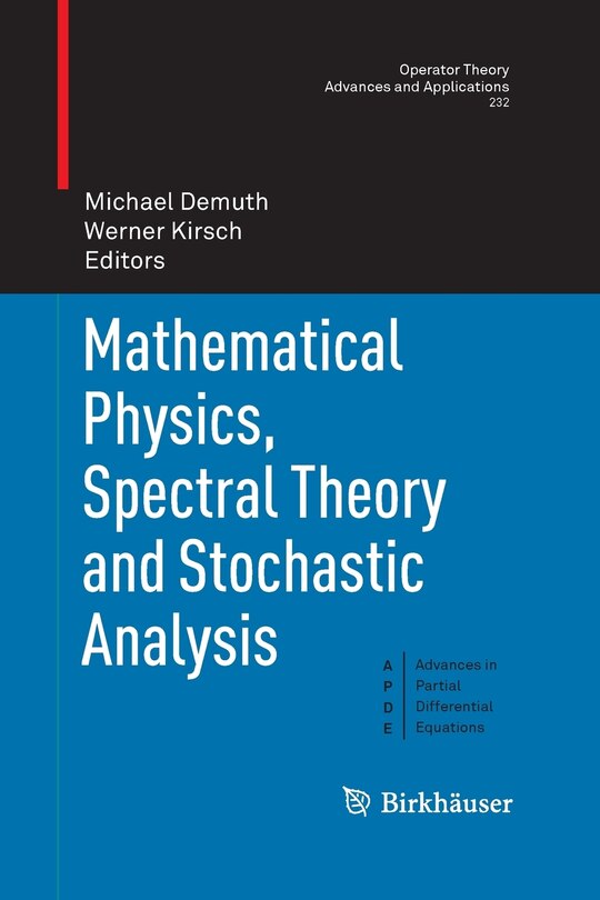 Front cover_Mathematical Physics, Spectral Theory And Stochastic Analysis