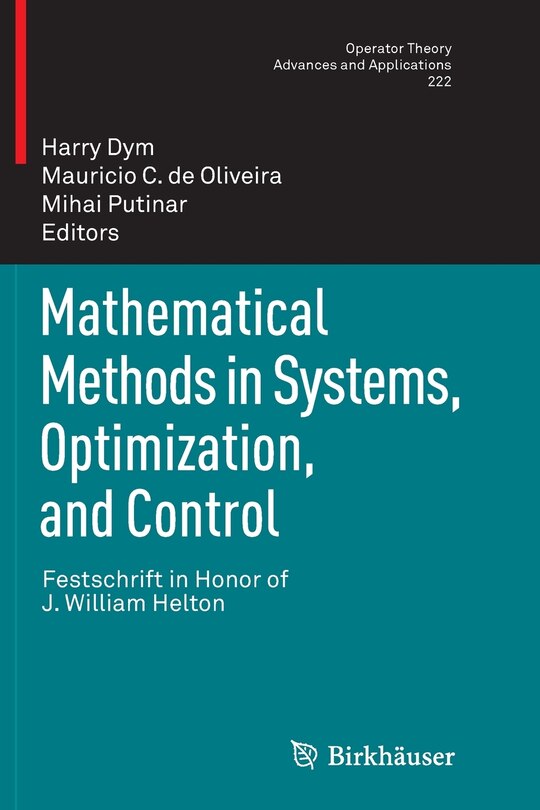 Front cover_Mathematical Methods in Systems, Optimization, and Control