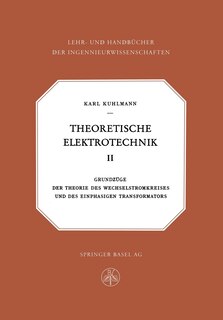 Front cover_Theoretische Elektrotechnik