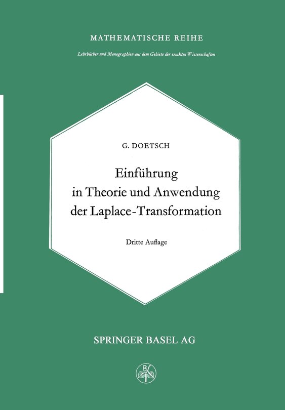 Couverture_Einführung in Theorie und Anwendung der Laplace-Transformation