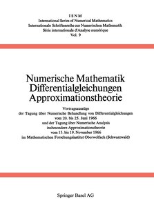 Front cover_Numerische Mathematik Differentialgleichungen Approximationstheorie